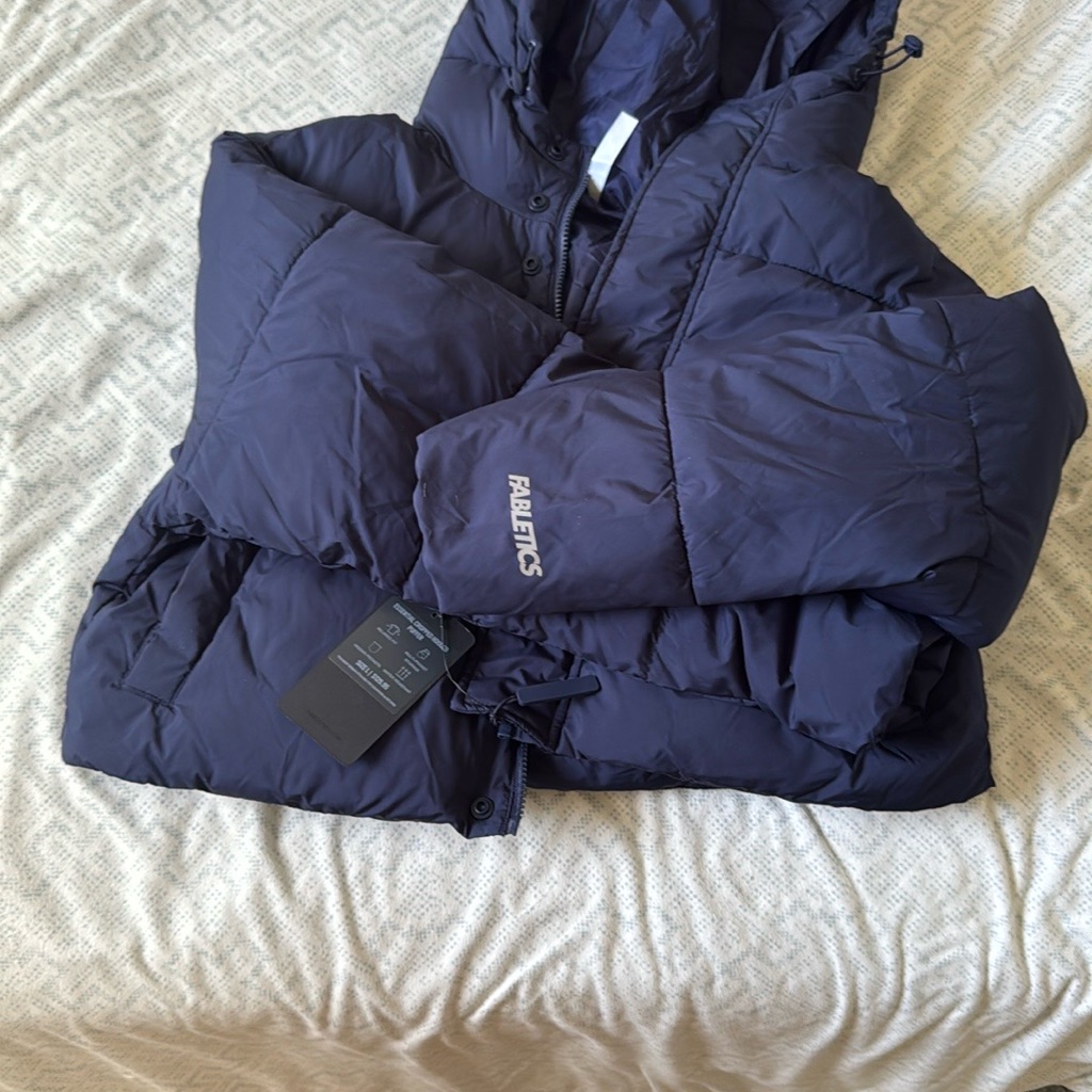 Fabletics Deep Blue Puffer Jacket